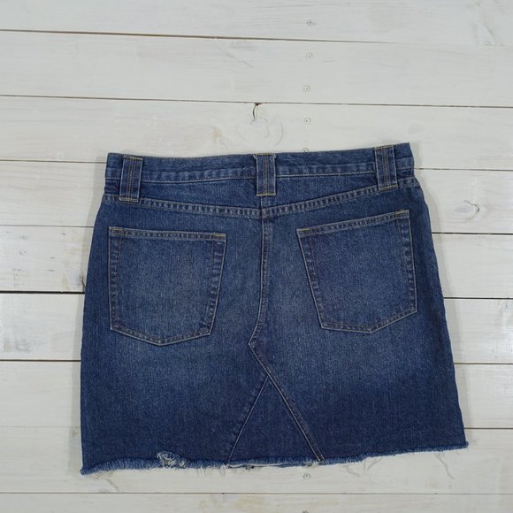 J Crew Denim Jean Skirt - Picture 4 of 6
